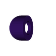 60spacer.stl 60 Degree Filament Feeder Bolt Spacer