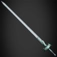 AsunaSwordFrontal.jpg Sword Art Online Asuna Lambent Light Rapier for Cosplay