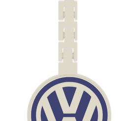 Volkswagen Logo por Nathan S, Descargar modelo STL gratuito