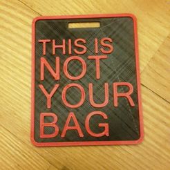 20170109_215121.jpg Free 3D file Luggage tags and markings・3D printable model to download