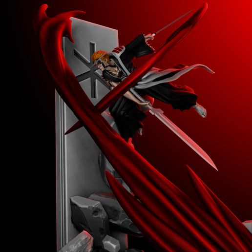 Ichigo - Bleach 3D print model