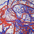 cerebrovascular,-brain,-face,-hemisphere,-willis,-dental,-neck,-vein,-artery,-head,-cerebellum,-vasc.png 3D 头颈部血管解剖图 - 动脉、静脉和脑血管系统