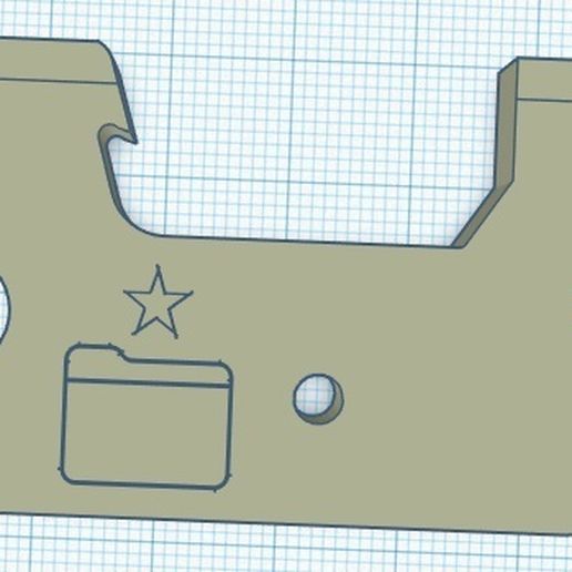 FOSSCAD Bottle Opener 3D model