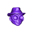 Head.stl Fraddy Krueguer Chibi