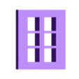 FENETRE 10 X 7.stl VARIOUS WINDOWS SCALE N 1/160