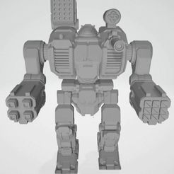 Tundra-Wolf-Prime-mwo.jpg Archivo STL gratis American Mecha Tundra Wolf Prime Fightmech, 6mm・Diseño de impresora 3D para descargar, IamAlpharius