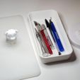 bureau.jpg Pencil cup / pocket / mini storage box
