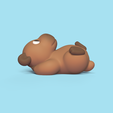 Cod2879-CapybaraLying-1.jpg Capybara Lying