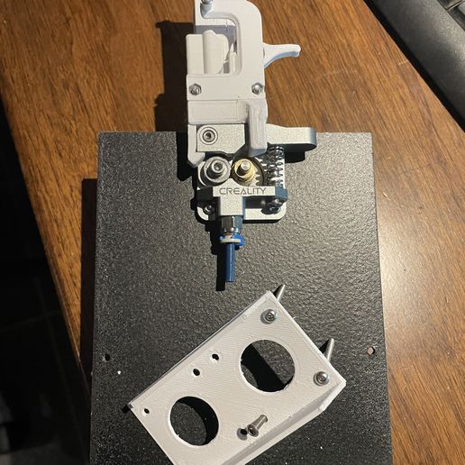 IMG_7835.jpg V1.0 Filament auto loader. Never run out of filament during a print Again!   Check out my new design....Version 2.0 has bee released!