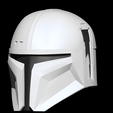 3.png Heavy Infantry Mandalorian Helmet, Wearable, Printable, .stl file. Cosplay (Updated 6-11-2020 Cut Parts Added)