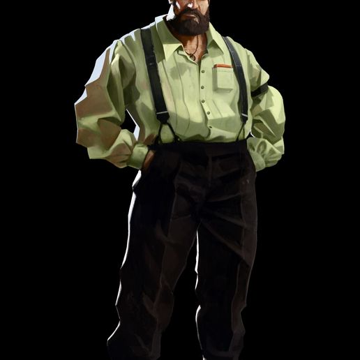 paul-canavan-murderouspursuits-brute.jpg Космические колонисты-людоеды с оружием
