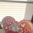 Snapchat-216672321.jpg Disney Tier Tray Mickey Head Decor with Stand