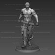 bryan1.jpg Tekken Bryan Fury Fan Art Statue 3d Printable