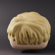 0022.png HEAD FUNKO MALE LONG HAIR WITH BANGS