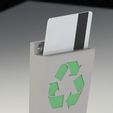 Kaart Houder Afval 2-2.jpg Garbage card Holder