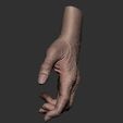 Artstation_02.jpg Old Hand - Realistic 3D Model