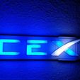 20200217_184039.jpg SpaceX light sign - Falcon 9
