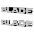 bitmap.png 3D MULTICOLOR LOGO/SIGN - Blade (Video Game) Two Variations