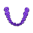 full arch bridge.stl STL-Datei Dental Bridge FULL ARCH・Design zum Herunterladen und 3D-Drucken