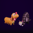 dosperroygato.png Dog and Cat Caterpillars