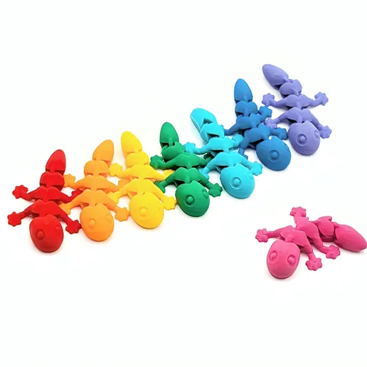 Cute Lizard – Flexible Articulated Gecko Toy