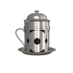 GENEL(1).png Free STL file Coffee Cup・Object to download and to 3D print