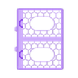 CharacterBoard_WeaponTray_Base.STL Dark Rituals: Malleus Maleficarum modular hero character board