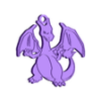 006.stl Charizard Keychain