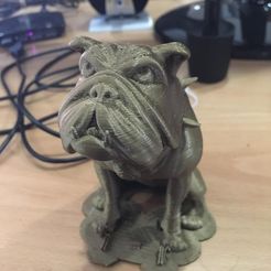 p1.jpg Archivo OBJ Mi Bulldog Ralph・Plan imprimible en 3D para descargar