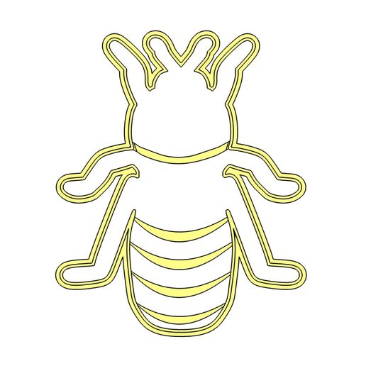 989C57C4-267F-4289-8908-B33E1D57CB9D.jpeg Worker bee cookie cutter