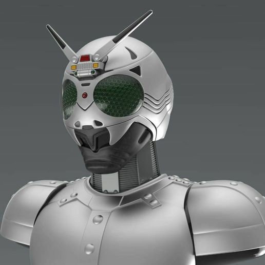 アシモクラフト　ムーンライダー　STUDIO wad MoonRider Movie Monster Series Kamen Rider Black Sun Kamen Rider