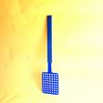 Fly_swat_carr.JPG STL file Fly Swatter・3D printer design to download