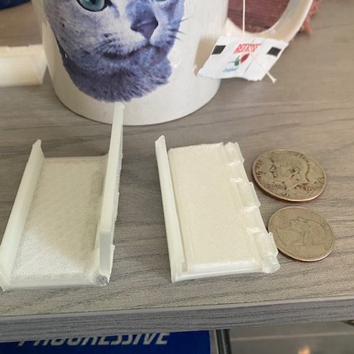 Folding Portable Cellphone Stand 3D model