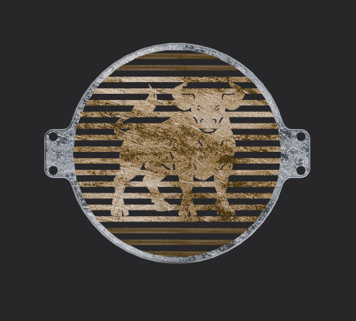 Yamaha XSR 155 Bull Headlight Grill | Power Edition Cafe Racer Front Guard | CNC / Laser Cut Ready File