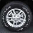 wheel_2_silverbl.jpg High-Quality 3D Wheel Center Cap Model for Grand Cherokee WJ Silverblade #1 and #2 with Free Custom Design Option