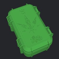 Captura-de-Pantalla-2023-03-17-a-las-16.09.53.jpg STL file WEED BOX ... BIG BOX TACTICAL 3 ...WEED BOX CONTAINER HERBAL HERB GRINDERKING 100X150X55MM PRINTING WITHOUT STANDS・3D printing template to download