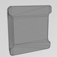 wf2.jpg Square 3 pockets serving tray relief 3D print model