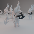 Gardes-fantomes_rendu_01.png Бесплатный STL файл Бегущий Рейф с топором・3D-печатный объект для загрузки