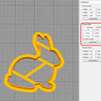 3.png Form for cookies and gingerbread Rabbit