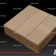 RF5010_B40.jpg Share two types of square-shaped wooden blocks and patterns.(STL-35)