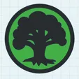 magic_coasters_forest.webp MTG Basic Land Coasters - 3D Printable Multicolor Set