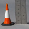 Cone_L_003.jpg 1/14 Scale 750mm Traffic Cone