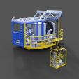 Containerwinde-3.jpg Container with winch and work basket Scgiffsmodell Modellbau 1:75