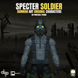 20.png Specter Soldier - Donman art Original 3D printable full action figure