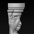 Decorative_Marble_02.jpg Decorative Marble 6 Woman Corbel 3D Model