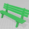 Capture d’écran (3).png STL file park bench・3D printable model to download
