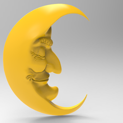 untitled.239.png Бесплатный STL файл Crescent to the nursery・План 3D-печати для скачивания