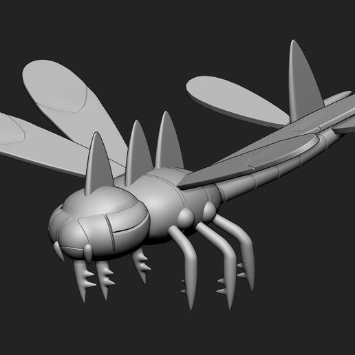 yanmega-4.jpg Pokemon - Yanmega with base