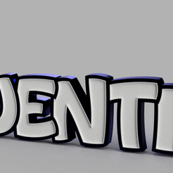 image.png Archivo STL nombre luminoso a petición : Quentin・Objeto imprimible en 3D para descargar