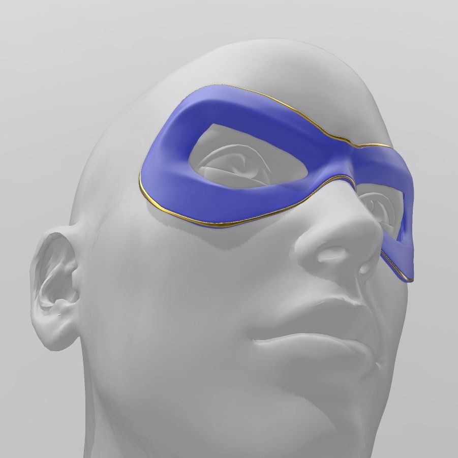 Download STL file Ms. Marvel - Kamala Khan HQ Mask - Fan Made - STL 3D ...